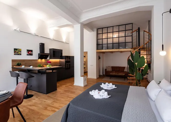 Neu! City-loft-apartment Im Goethe Palais I 5p I Lift I Parkplatz I Zentrum I Helios Aue (Saxony)